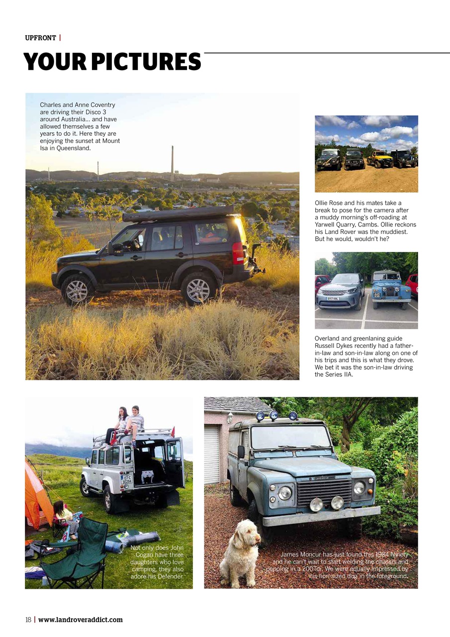Land Rover Monthly Preview Pages