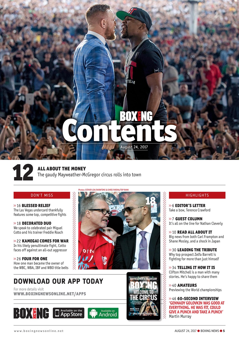 Boxing News Preview Pages