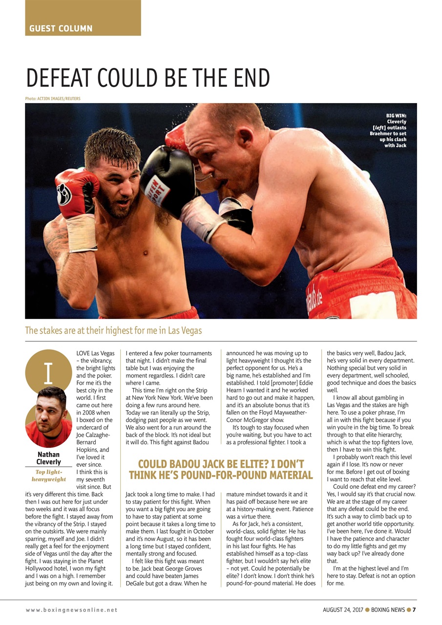 Boxing News Preview Pages