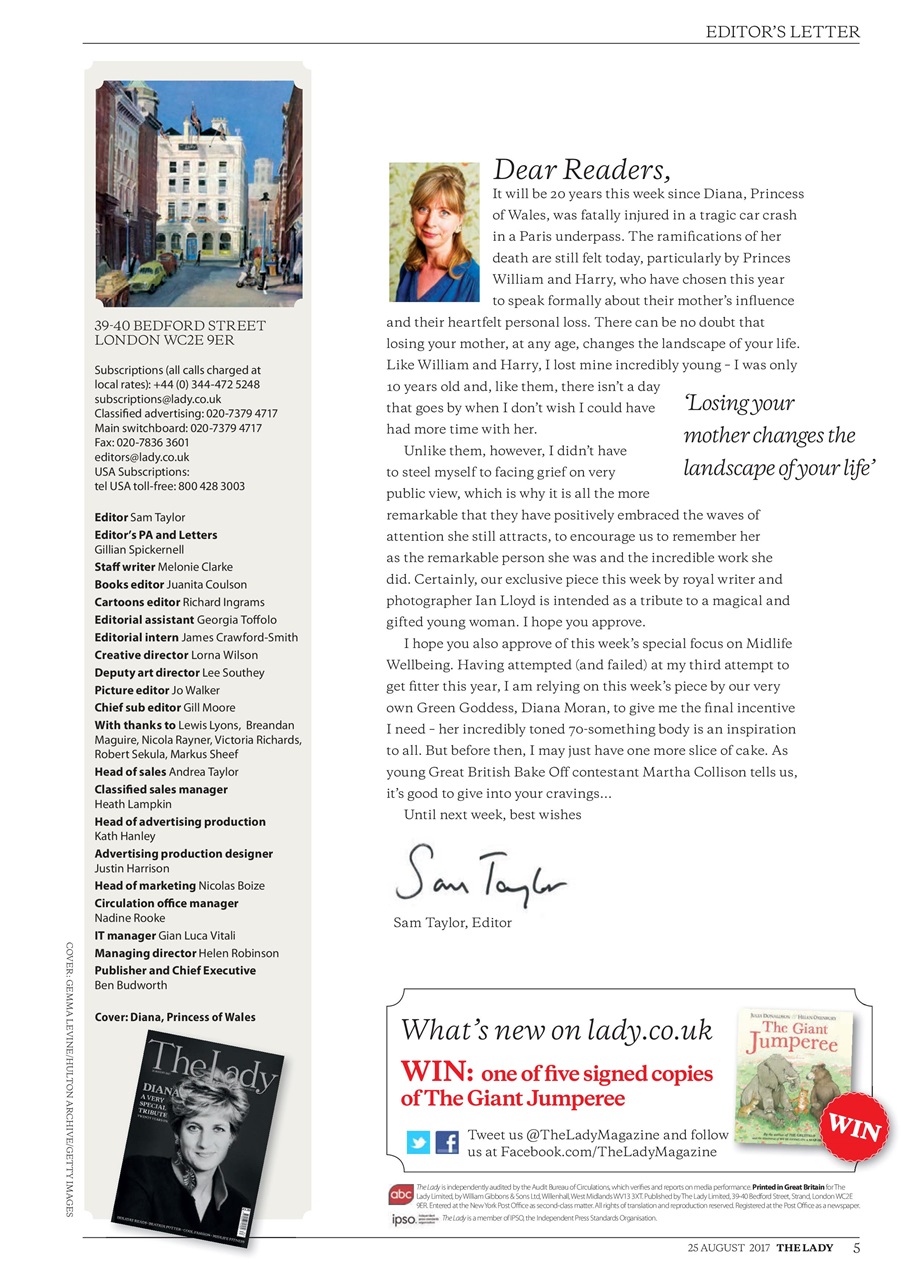 The Lady Preview Pages