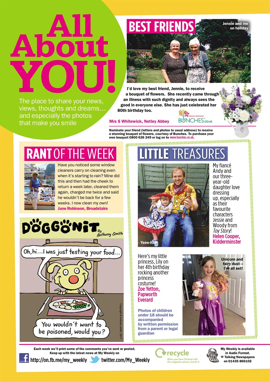 My Weekly Preview Pages