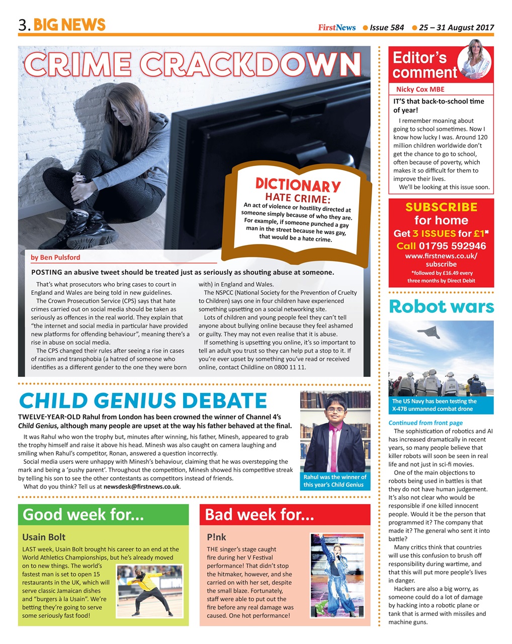 First News Preview Pages