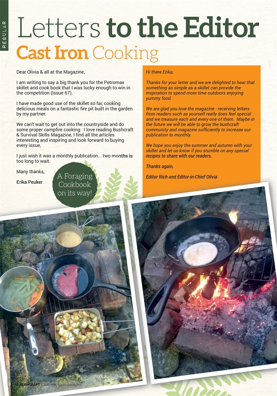 Bushcraft & Survival Skills Magazine Preview Pages