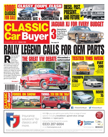 Classic Car Buyer issue 23 August 2017