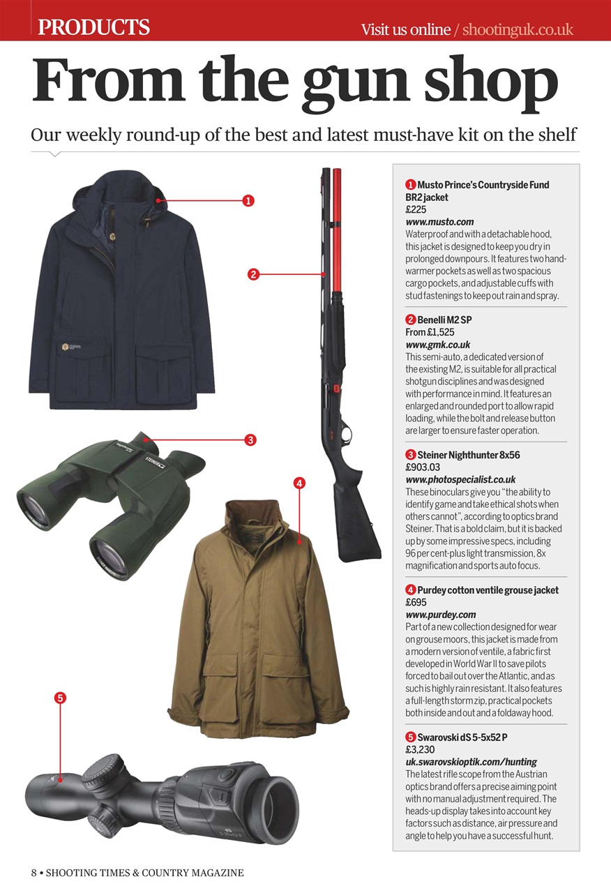 Shooting Times & Country Preview Pages