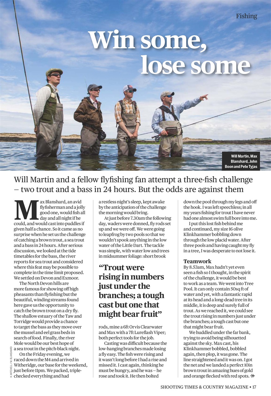 Shooting Times & Country Preview Pages