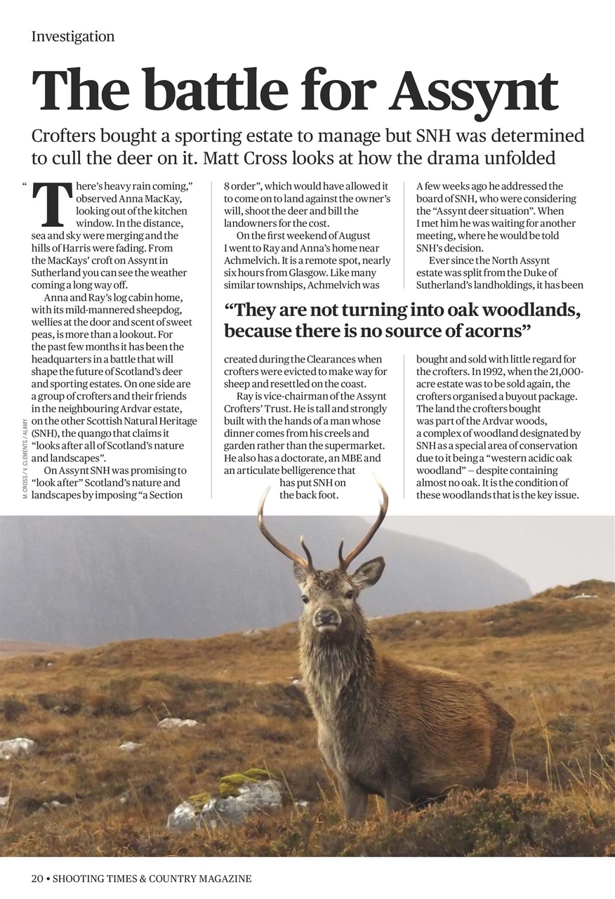 Shooting Times & Country Preview Pages