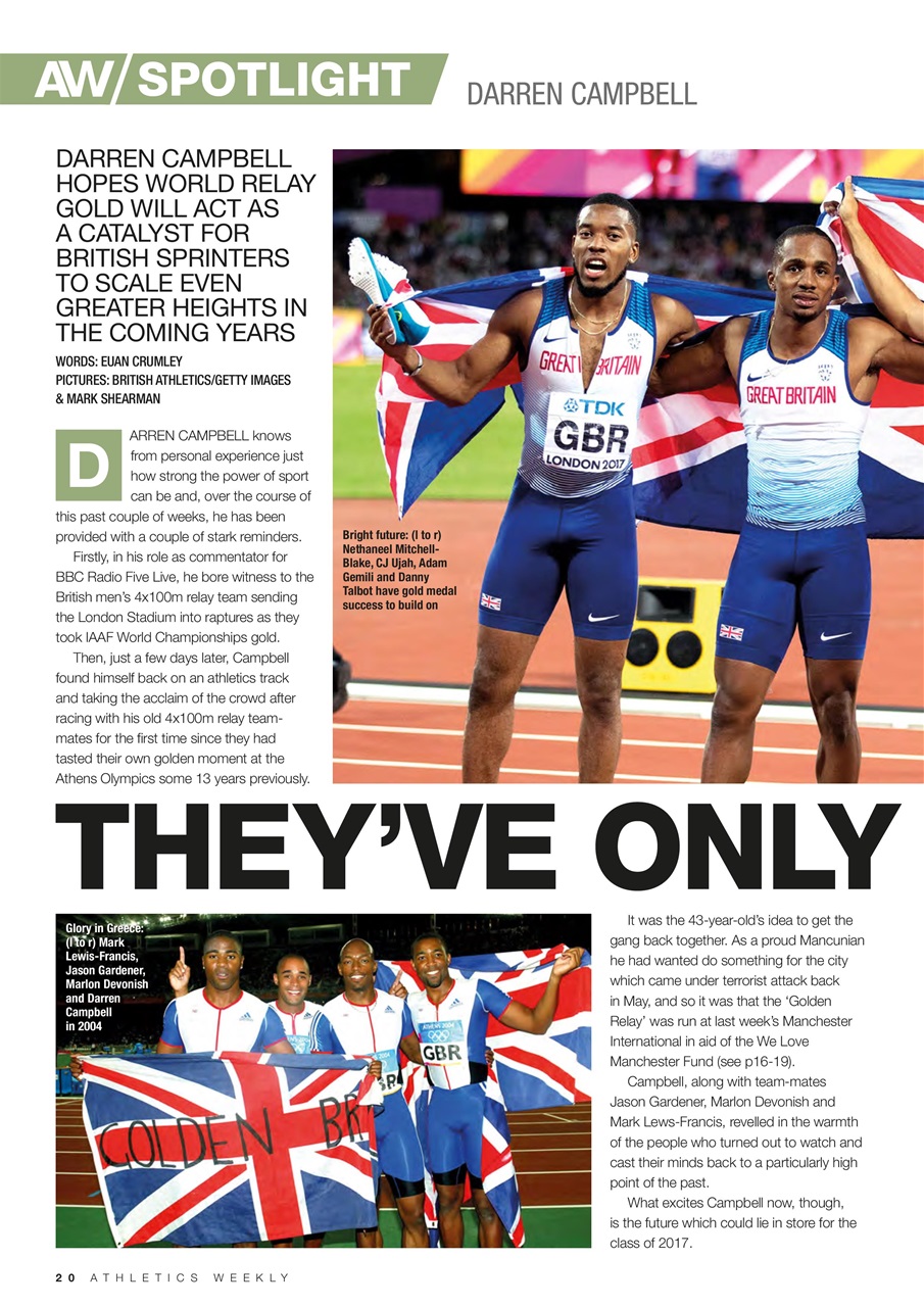 AW – Athletics Weekly Magazine Preview Pages