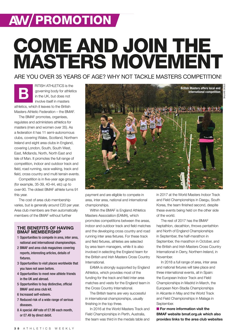 AW – Athletics Weekly Magazine Preview Pages