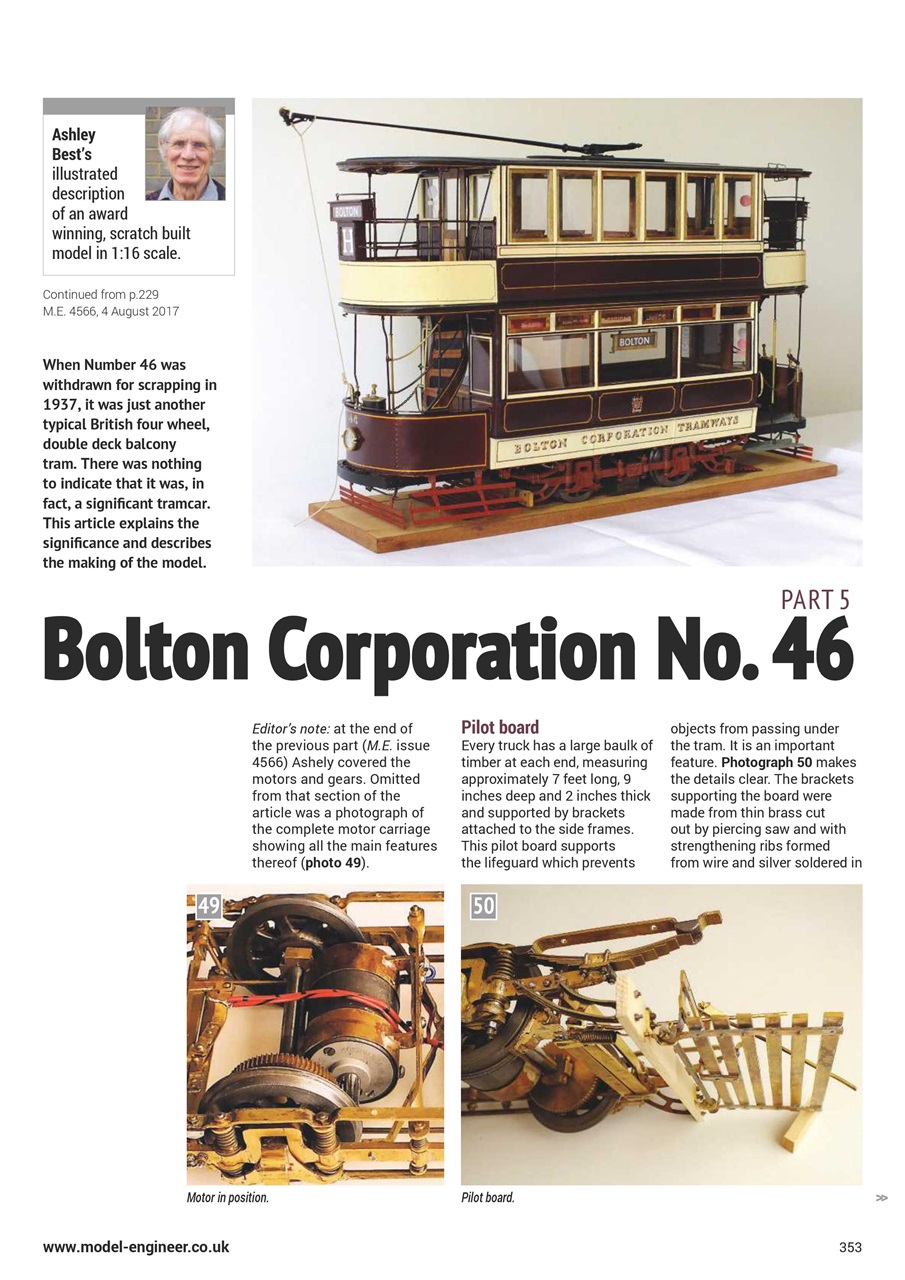 Model Engineer Preview Pages