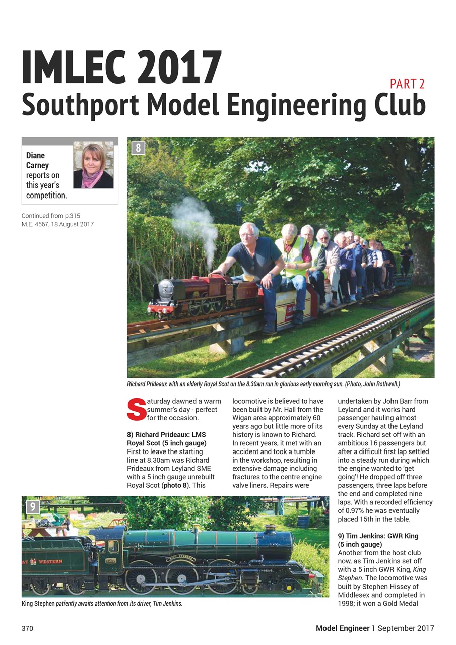 Model Engineer Preview Pages