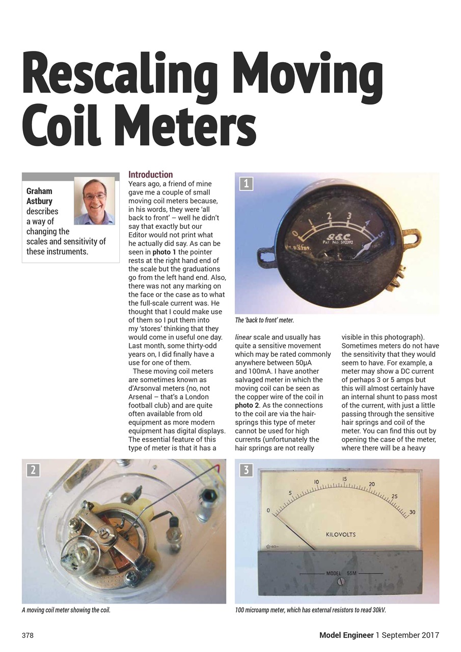 Model Engineer Preview Pages