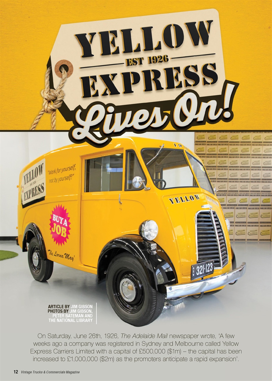 Vintage Trucks & Commercials Preview Pages