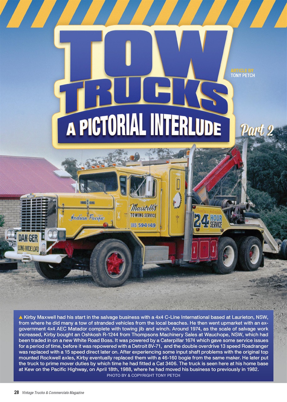 Vintage Trucks & Commercials Preview Pages
