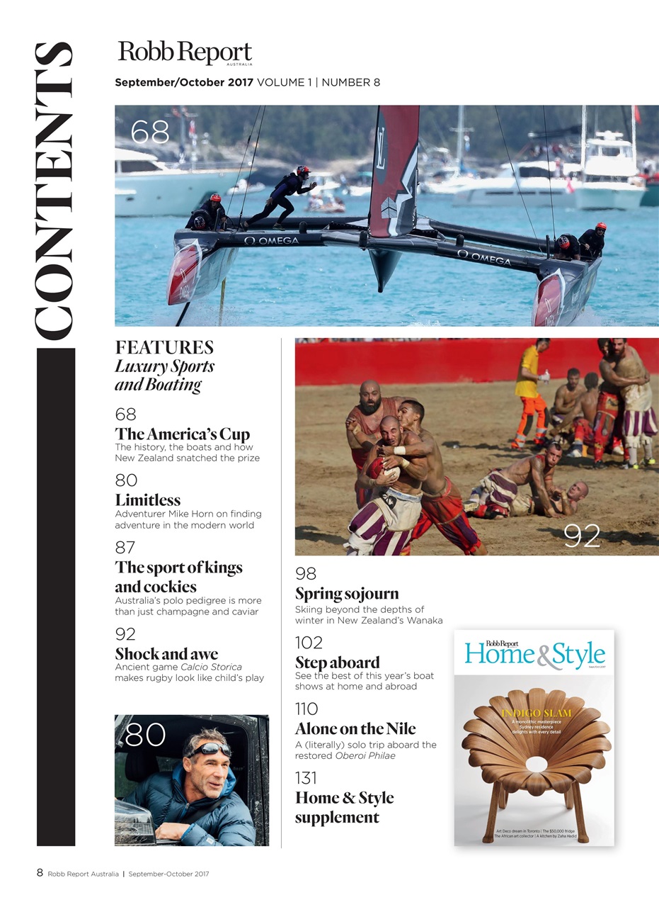 Robb Report Australia & New Zealand Preview Pages