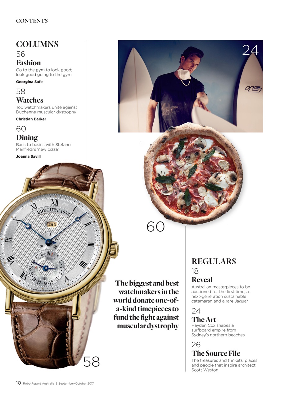 Robb Report Australia & New Zealand Preview Pages