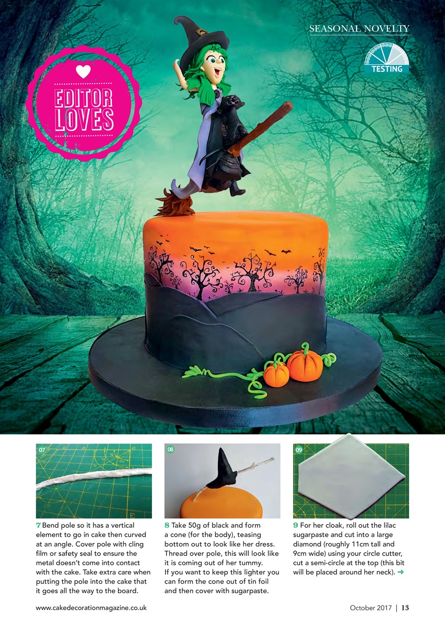 Cake Decoration & Sugarcraft Magazine Preview Pages
