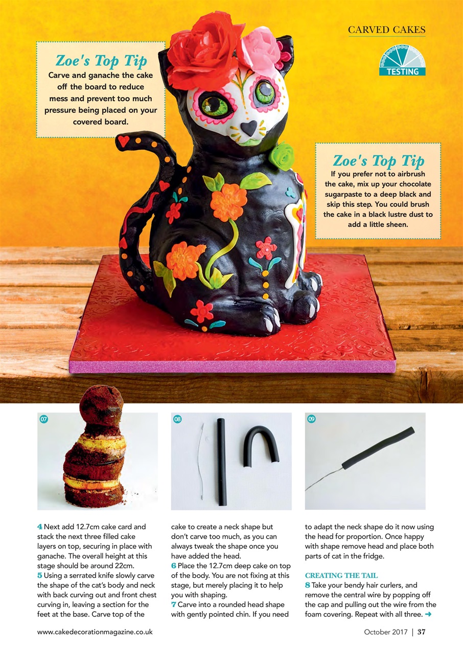 Cake Decoration & Sugarcraft Magazine Preview Pages