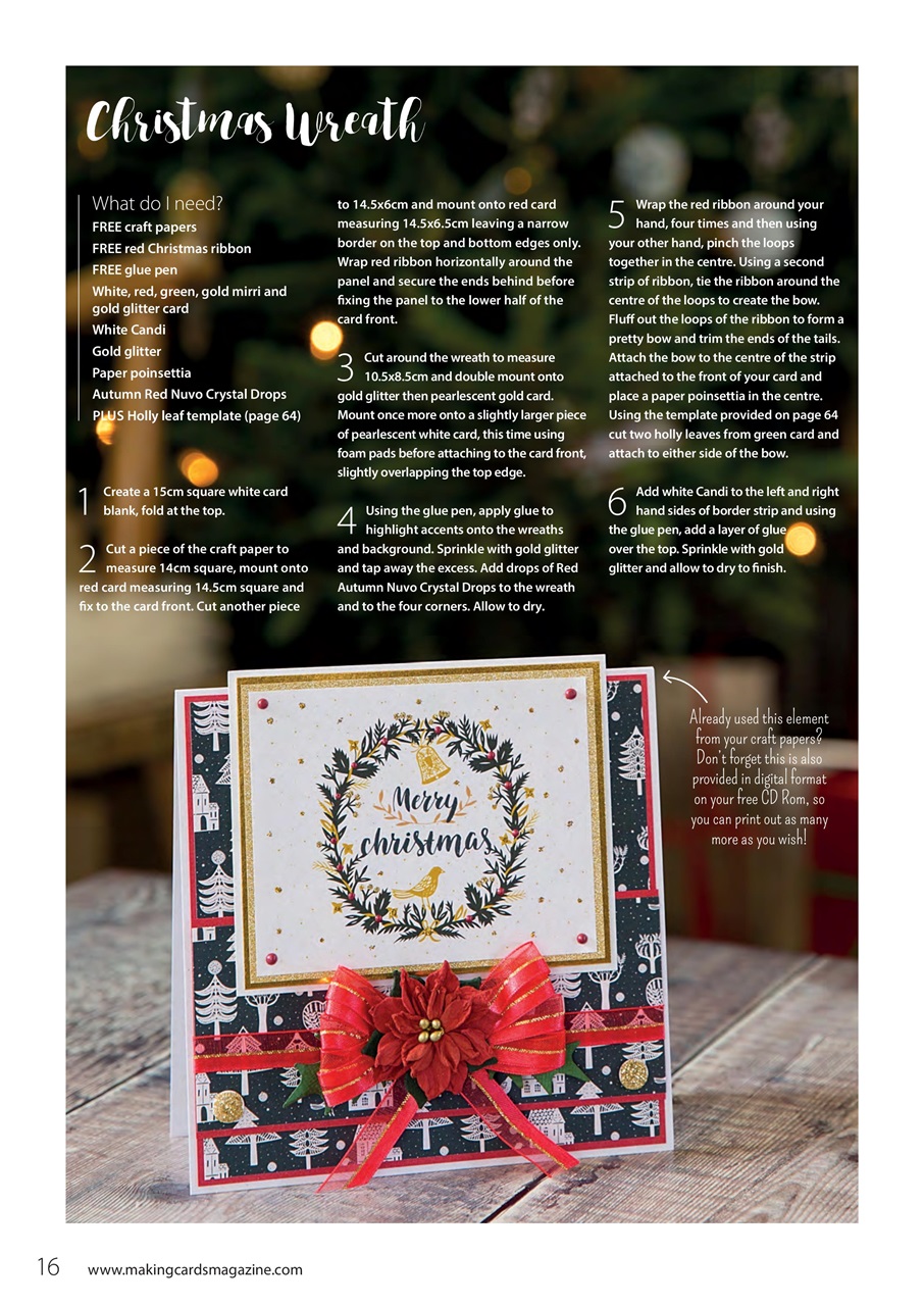 Making Cards & Papercraft Preview Pages