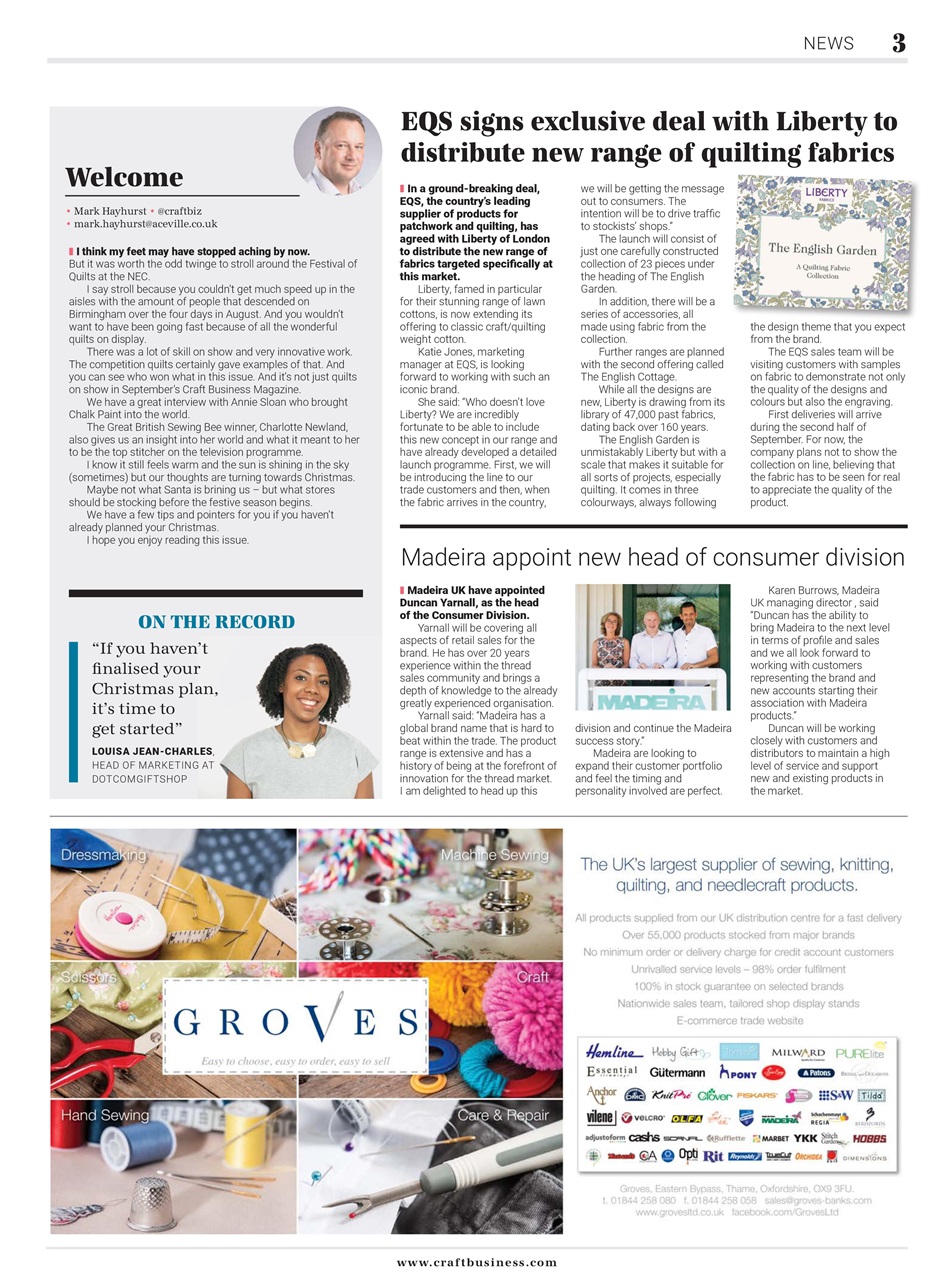 Craft Business Preview Pages