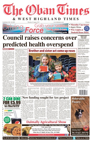 The Oban Times & Lochaber Times issue 24th August 2017