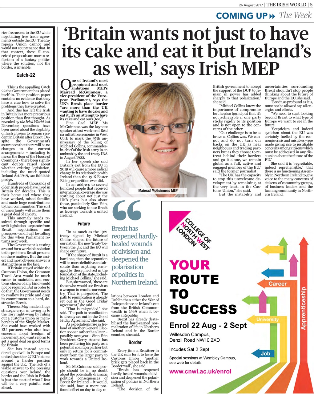 Irish World Preview Pages