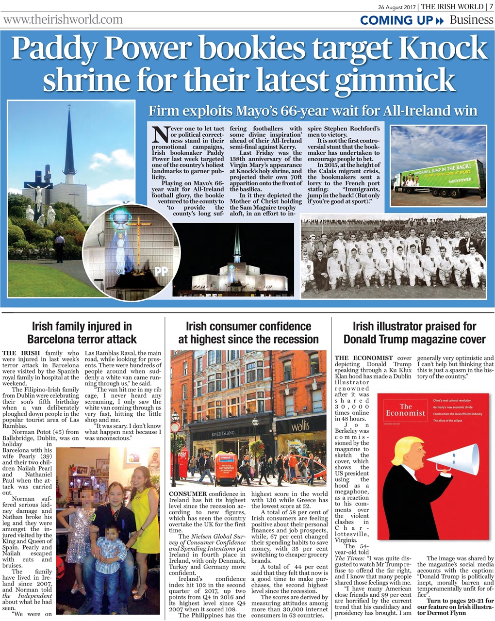 Irish World Preview Pages