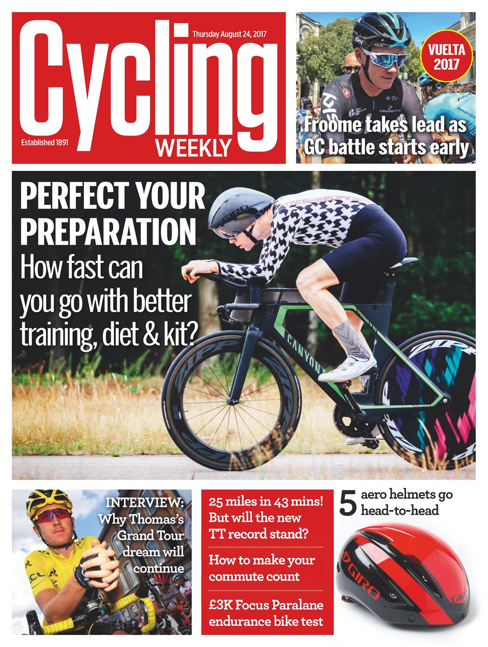 Cycling Weekly Preview Pages