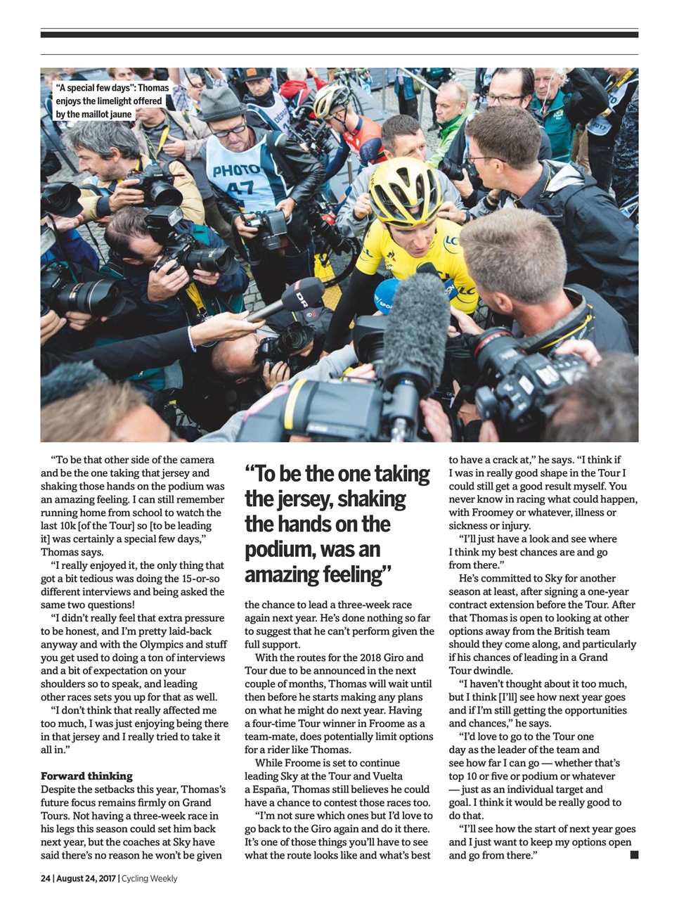 Cycling Weekly Preview Pages