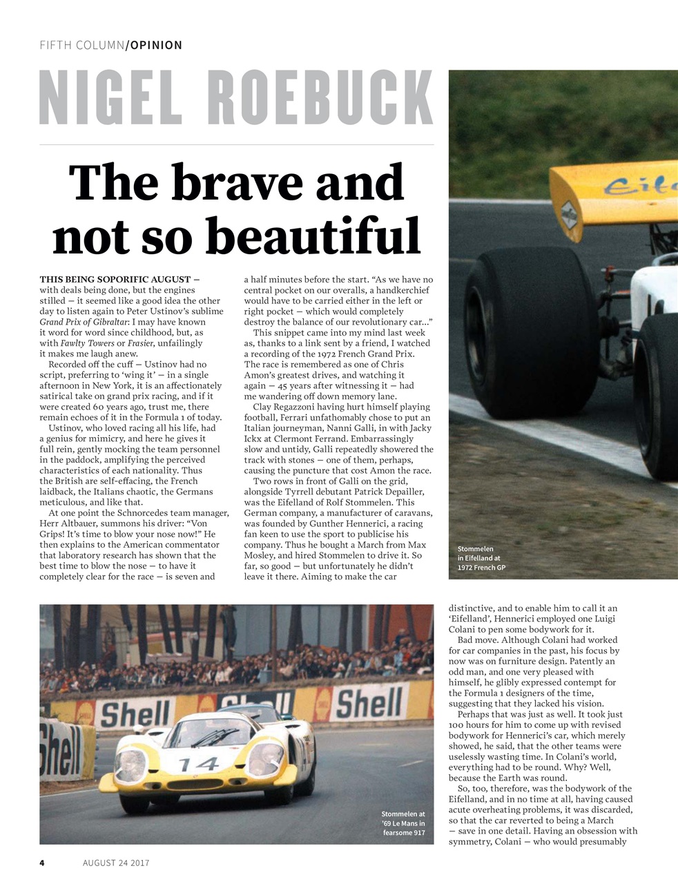 Autosport Preview Pages