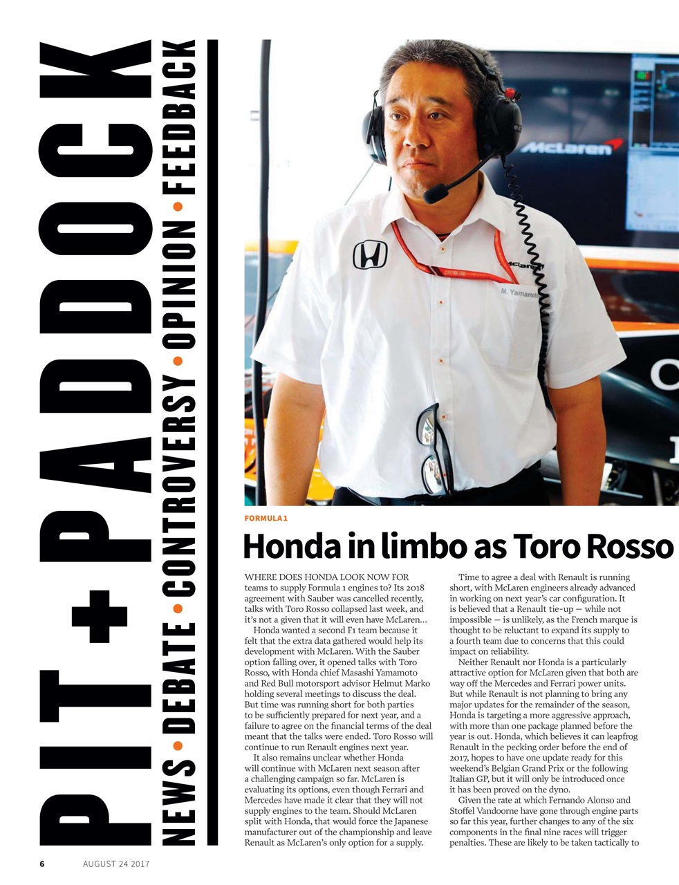 Autosport Preview Pages