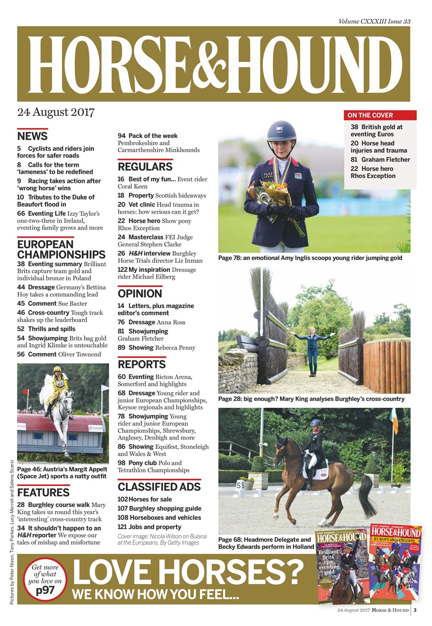 Horse & Hound Preview Pages