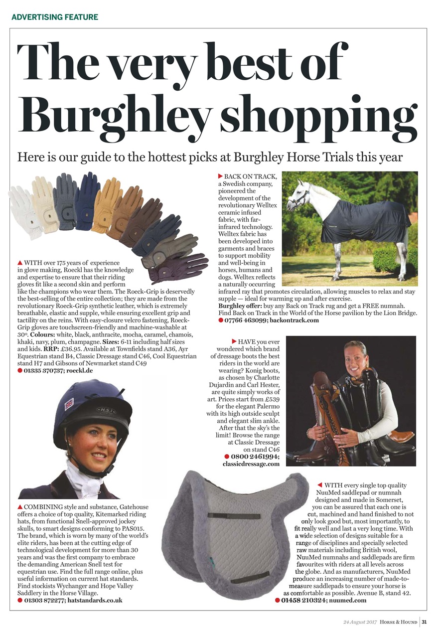 Horse & Hound Preview Pages