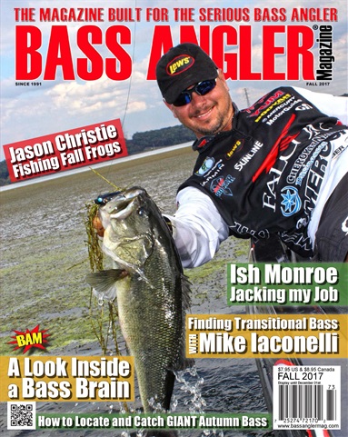 BASS ANGLER MAGAZINE issue Fall 2017