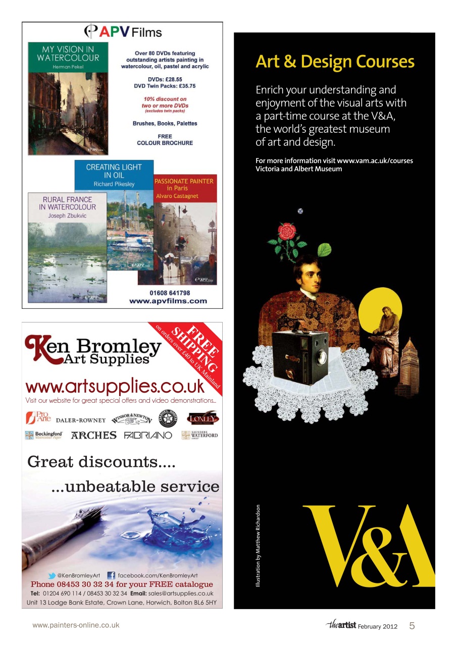 The Artist Preview Pages