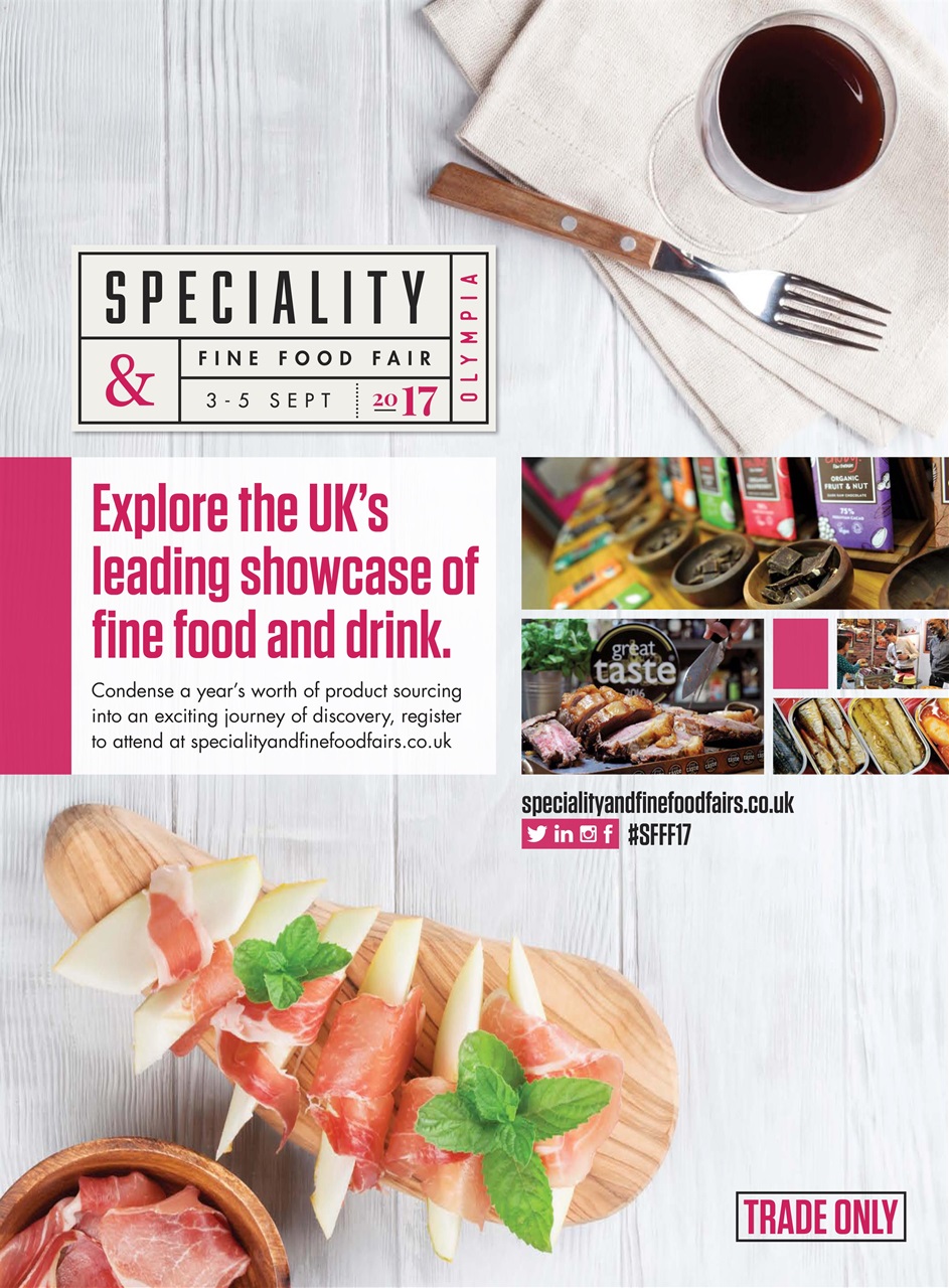 Speciality Food Preview Pages