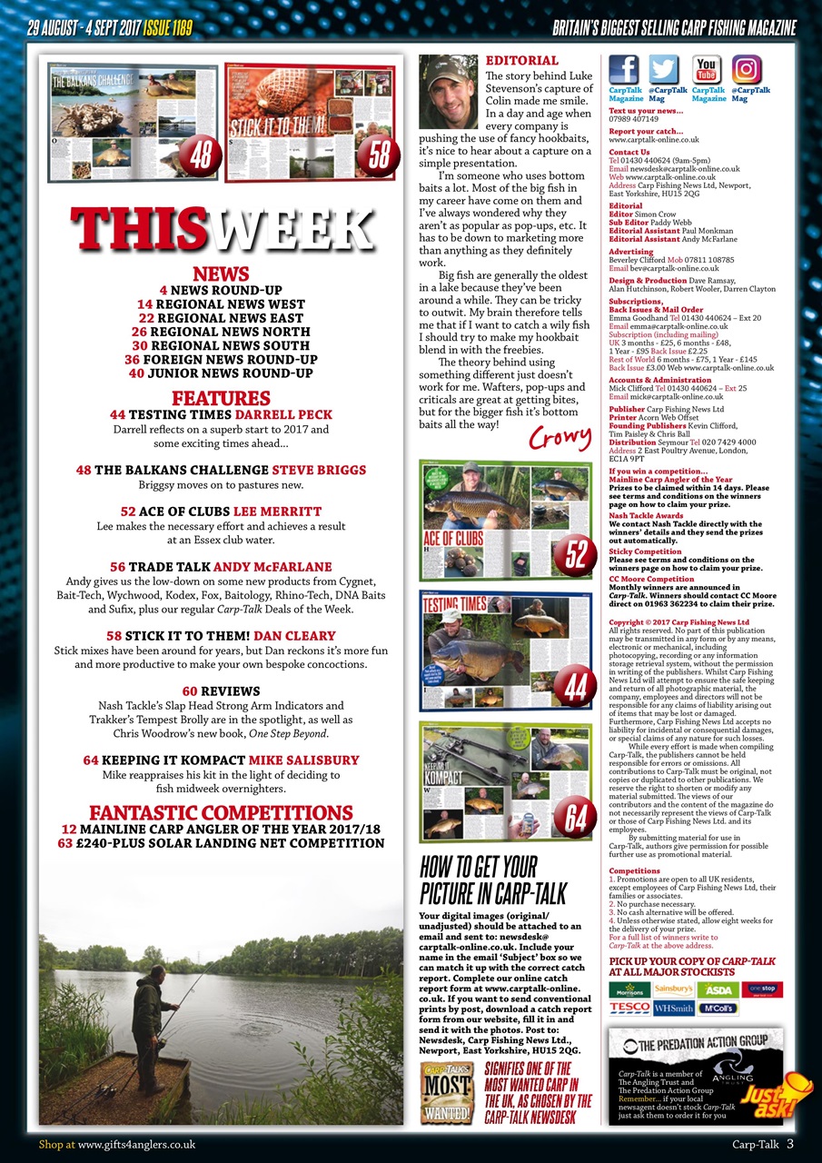 Carp-Talk Preview Pages