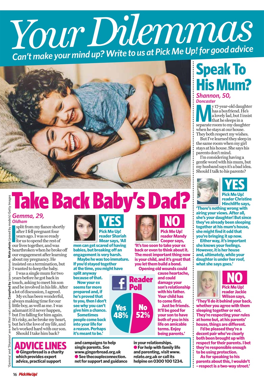 Pick Me Up Preview Pages