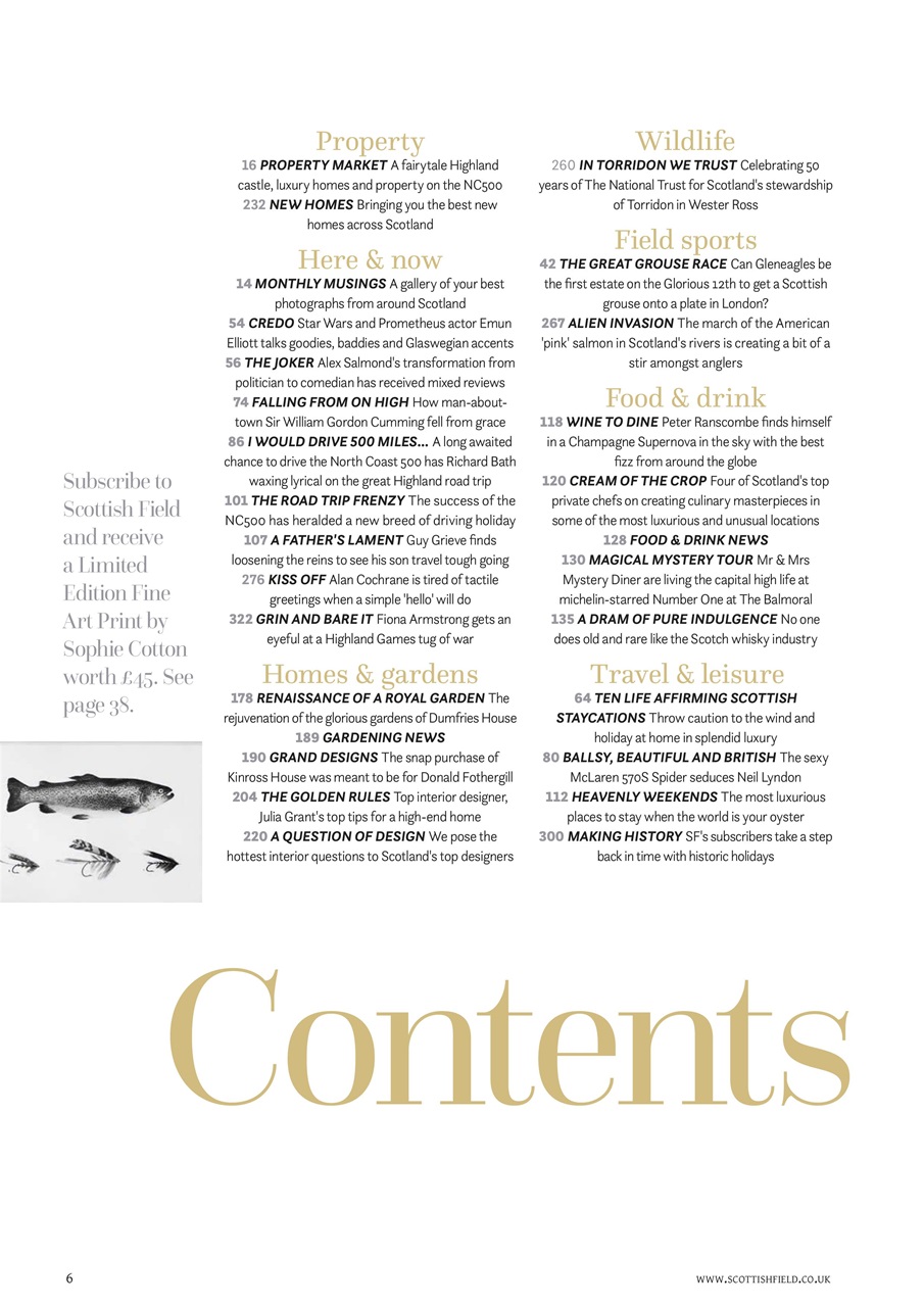 Scottish Field Preview Pages