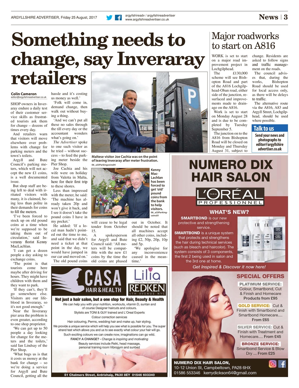 Argyllshire Advertiser Preview Pages