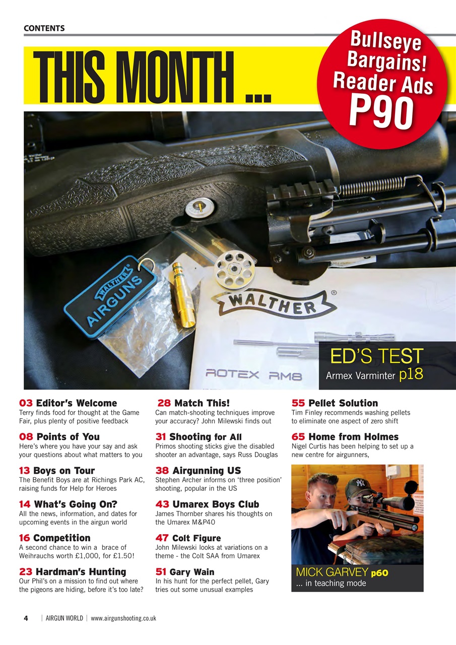 Airgun World Preview Pages