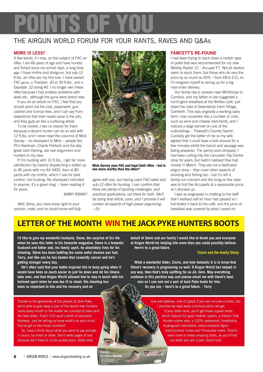Airgun World Preview Pages