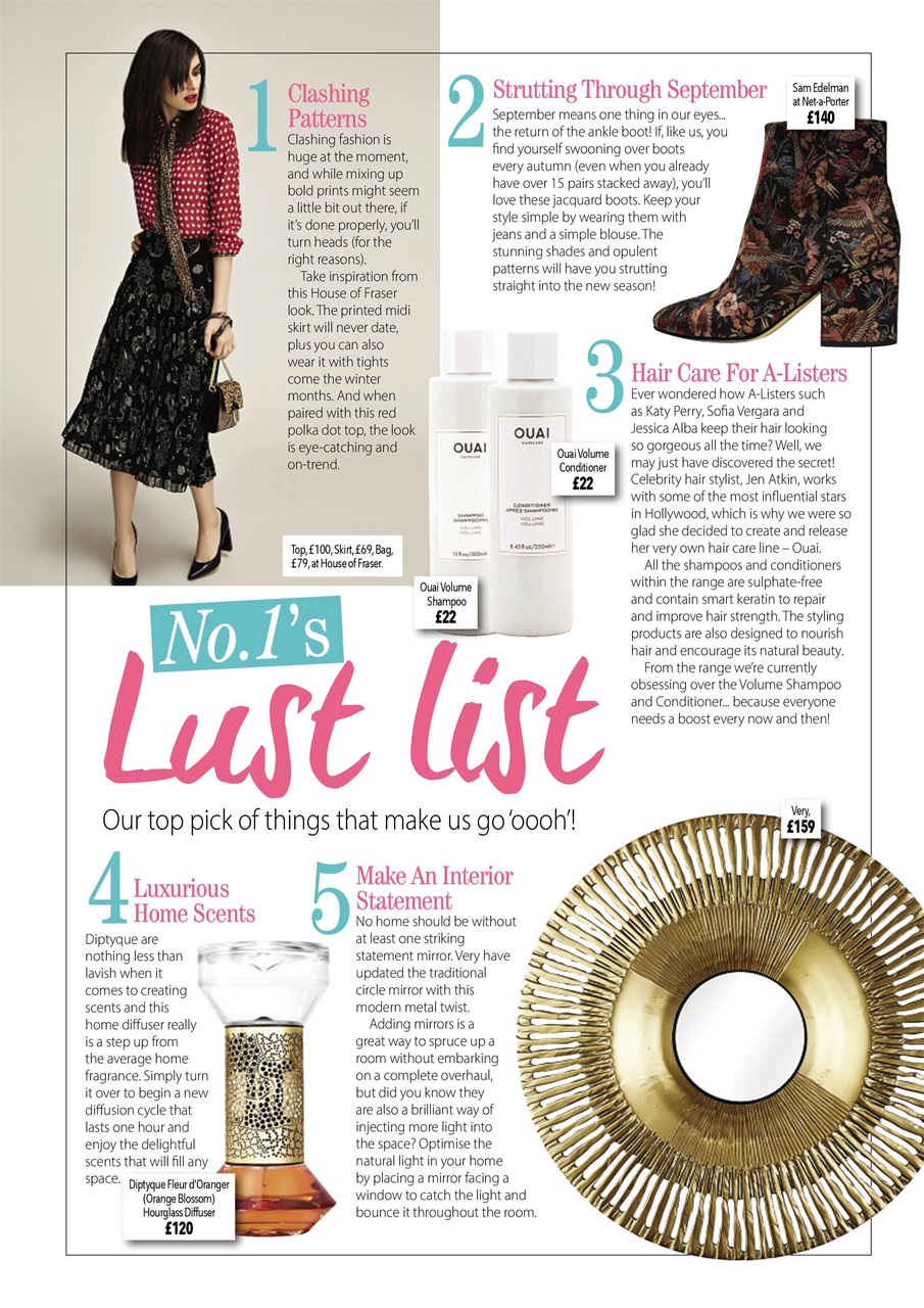 Number 1 Magazine Preview Pages