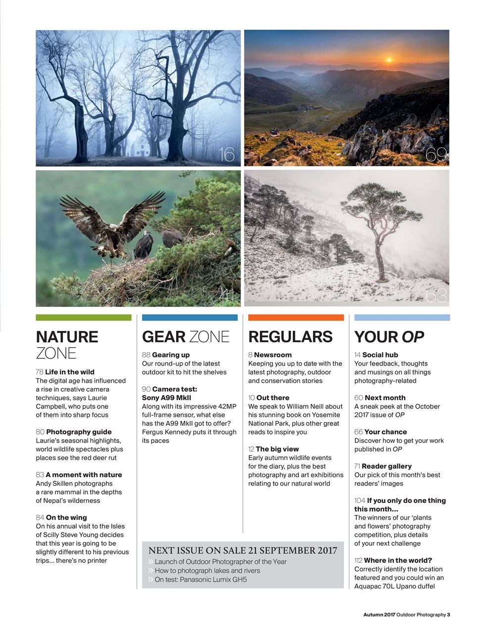 Outdoor Photography Preview Pages