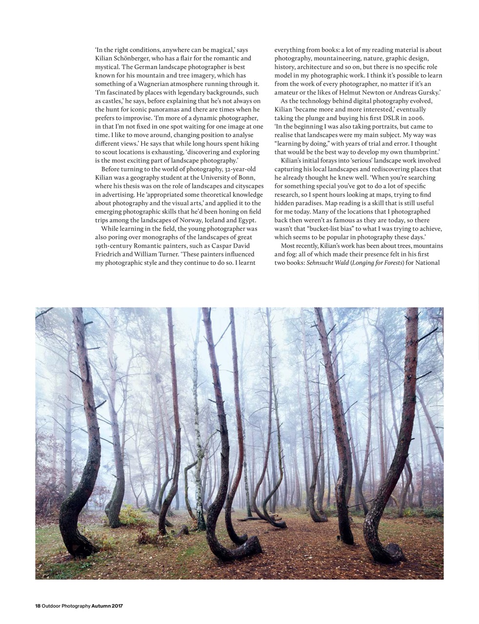 Outdoor Photography Preview Pages