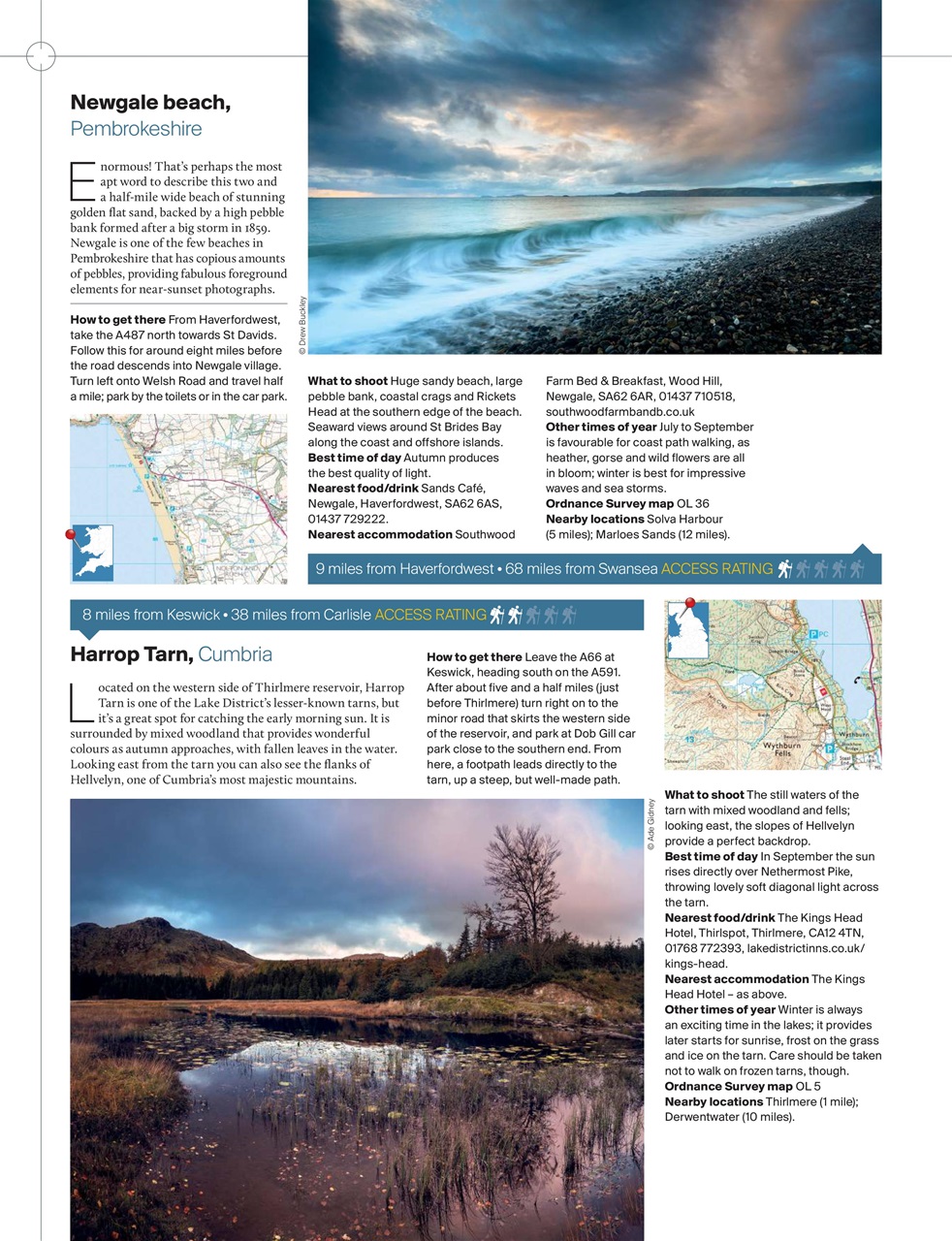 Outdoor Photography Preview Pages