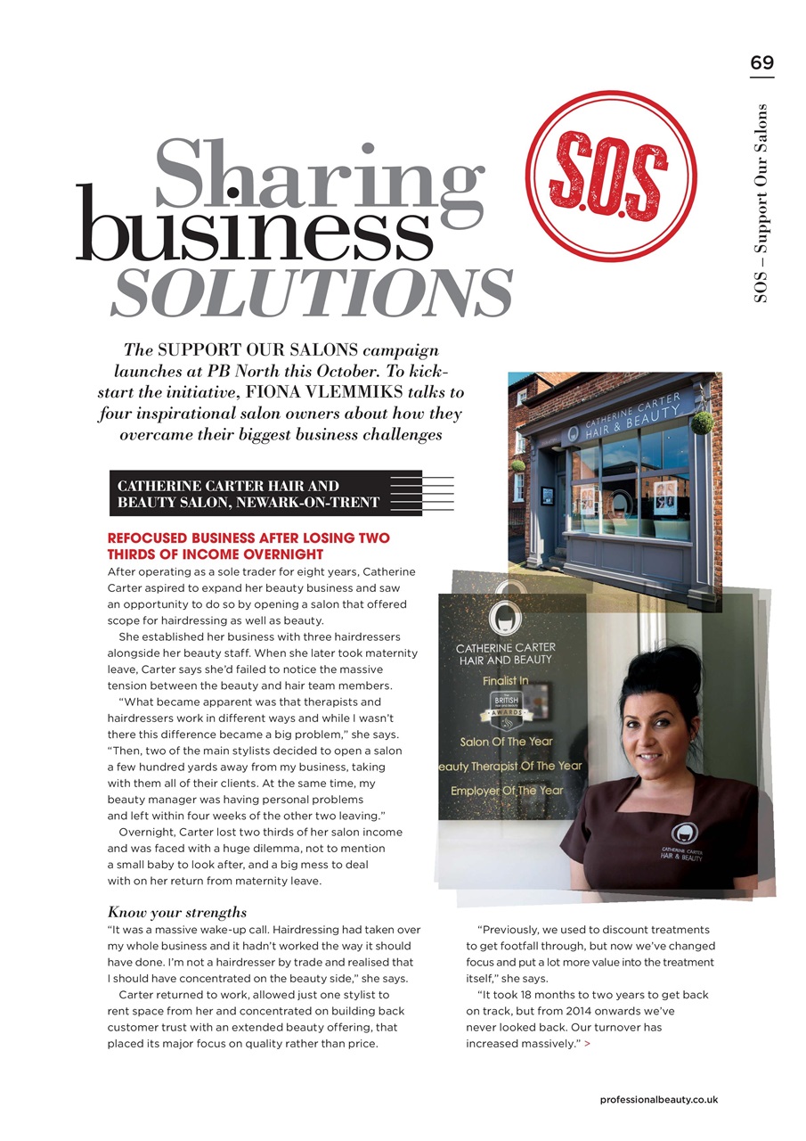 Professional Beauty Preview Pages