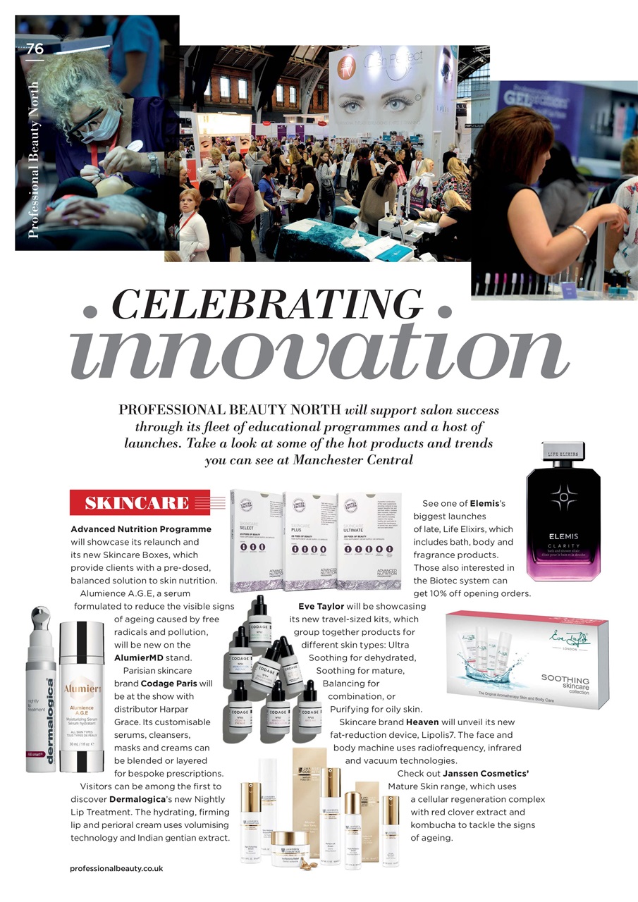 Professional Beauty Preview Pages