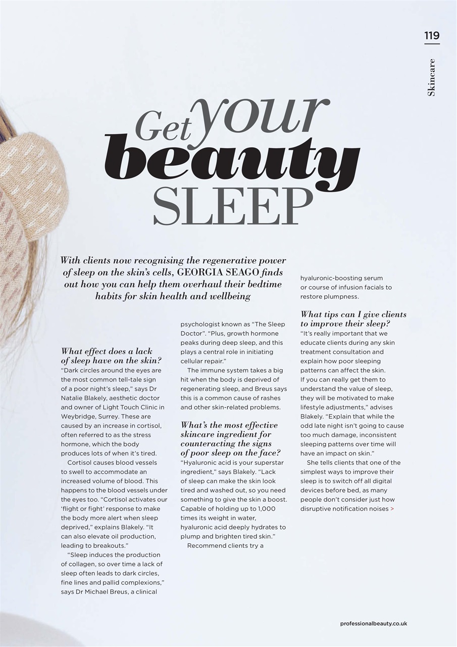 Professional Beauty Preview Pages