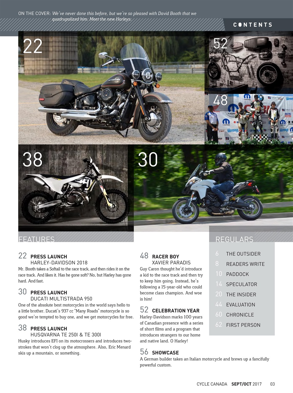 Cycle Canada Preview Pages